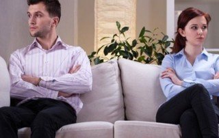 Foreman family law in Bryan, Texas - A picture of an Unhappy Couple