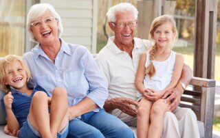 Foreman Family Law in Bryan, Texas - A Picture of Grandparents with Grand-children
